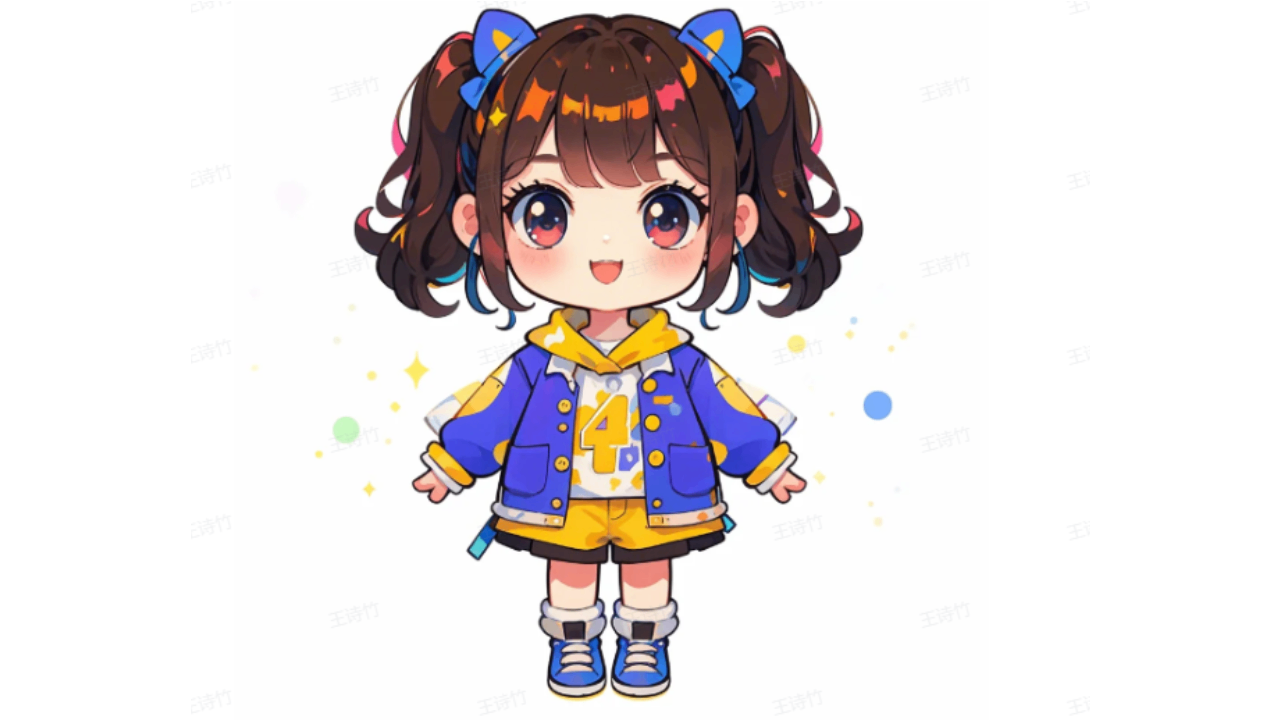 chibi avatar character generated by Dreamina