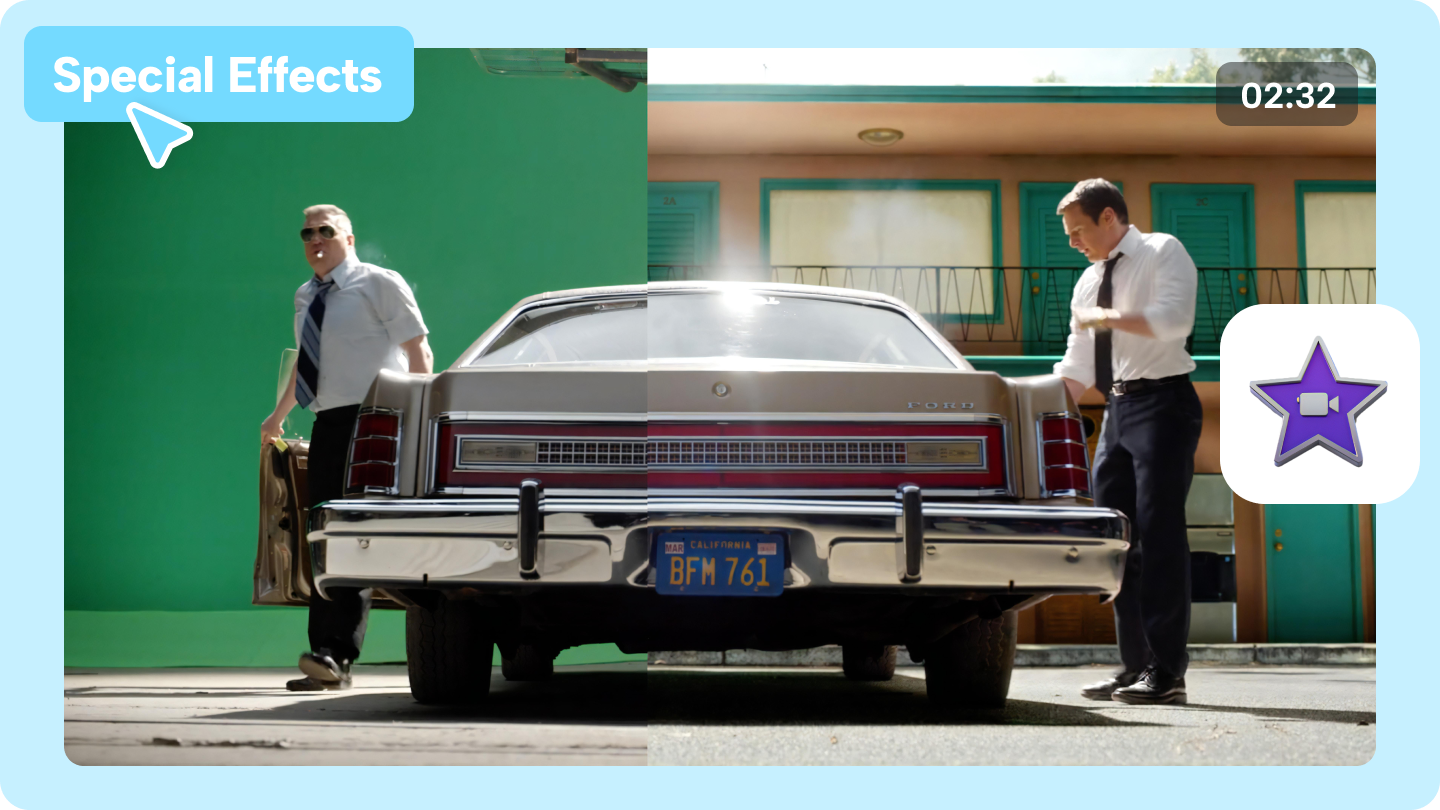 specialeffekter för imovie