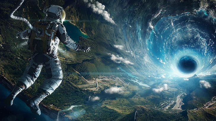 A picture showing the visual effects used in Interstellar
