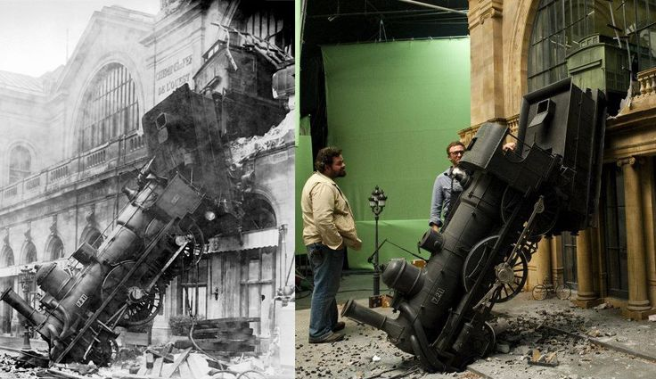 The best movie effects used in Hugo to create a dynamic effect