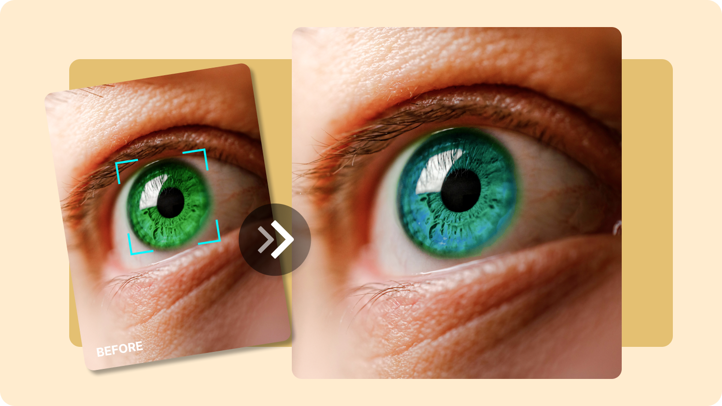 change eye color online