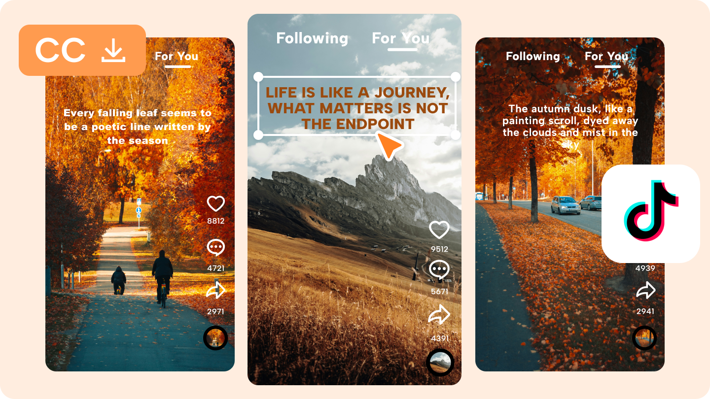 Завантажити підпис Tiktok 