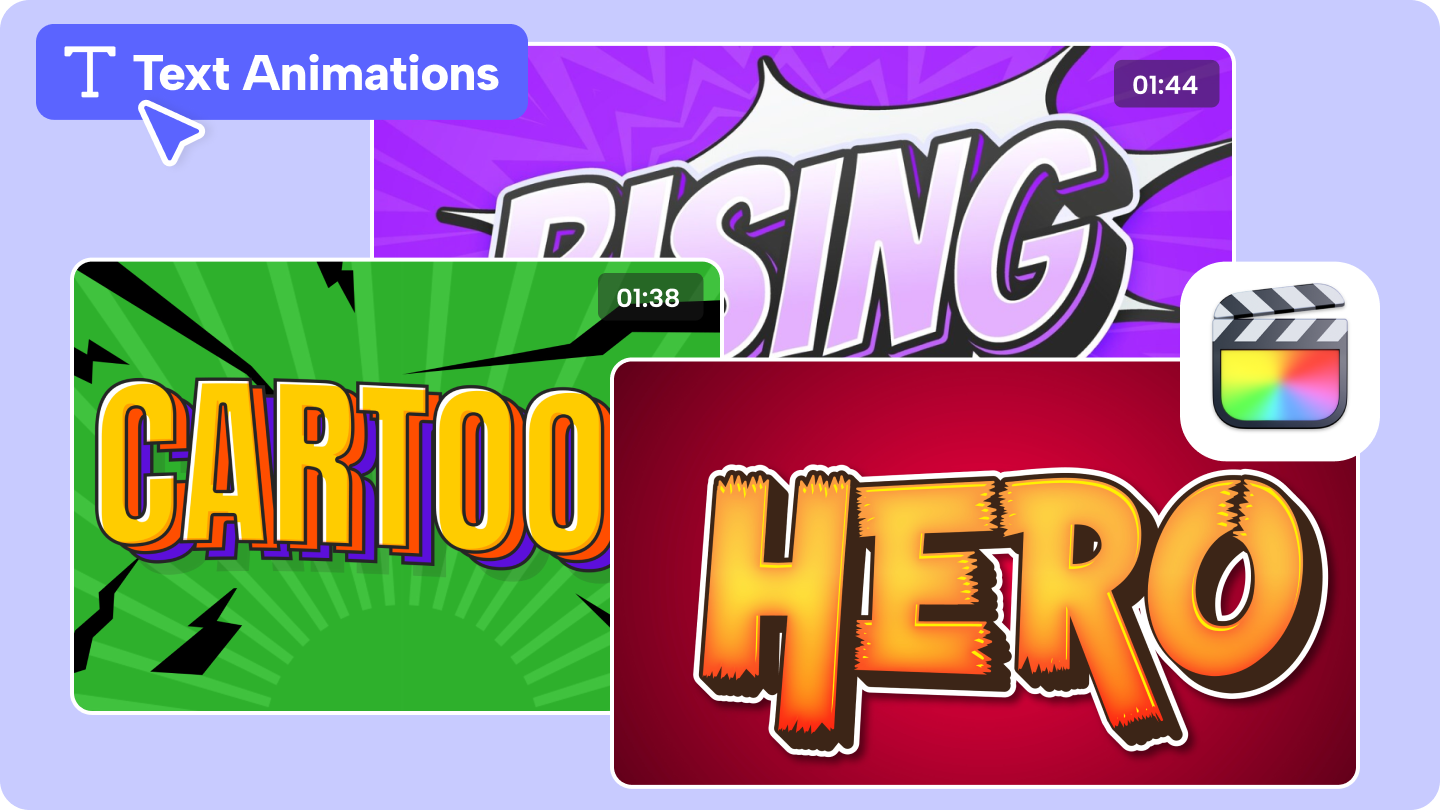 animazione del testo pro taglio finale