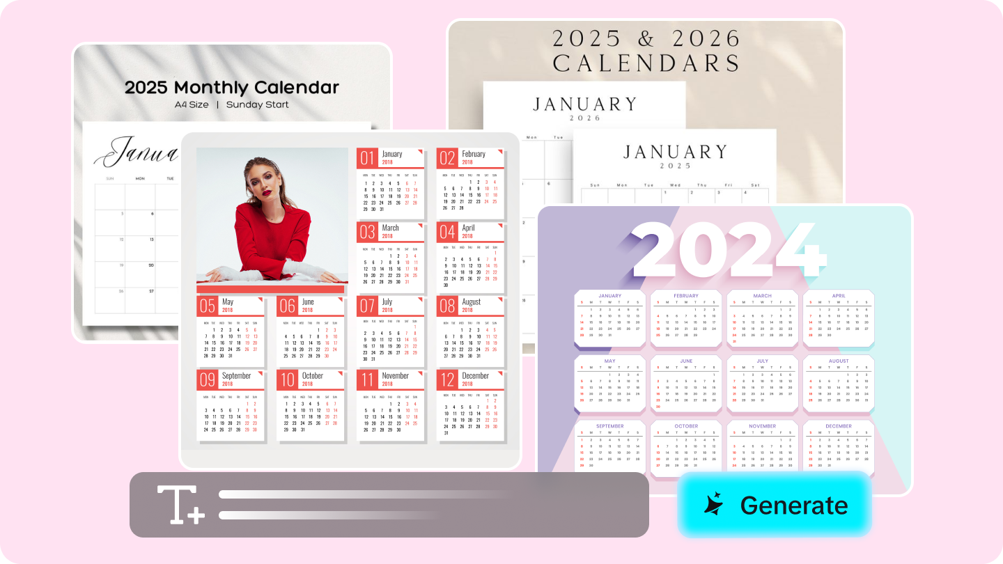 Créez votre propre calendrier
