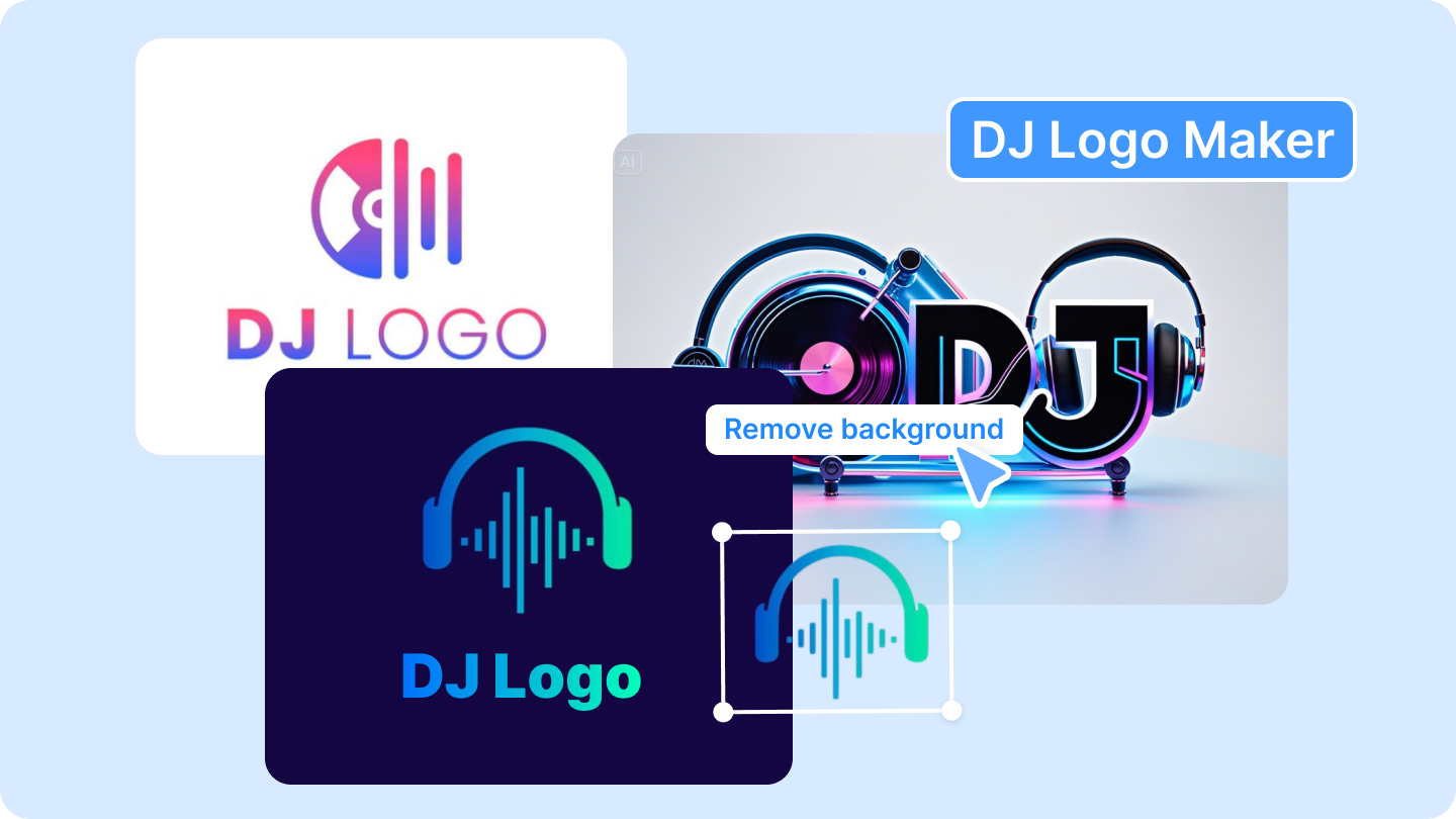 pembuat logo dj