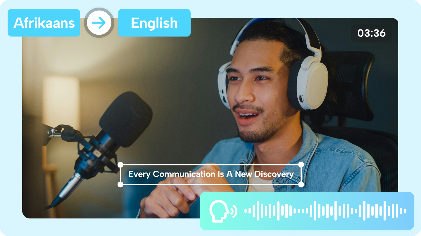 translate afrikaans to english voice