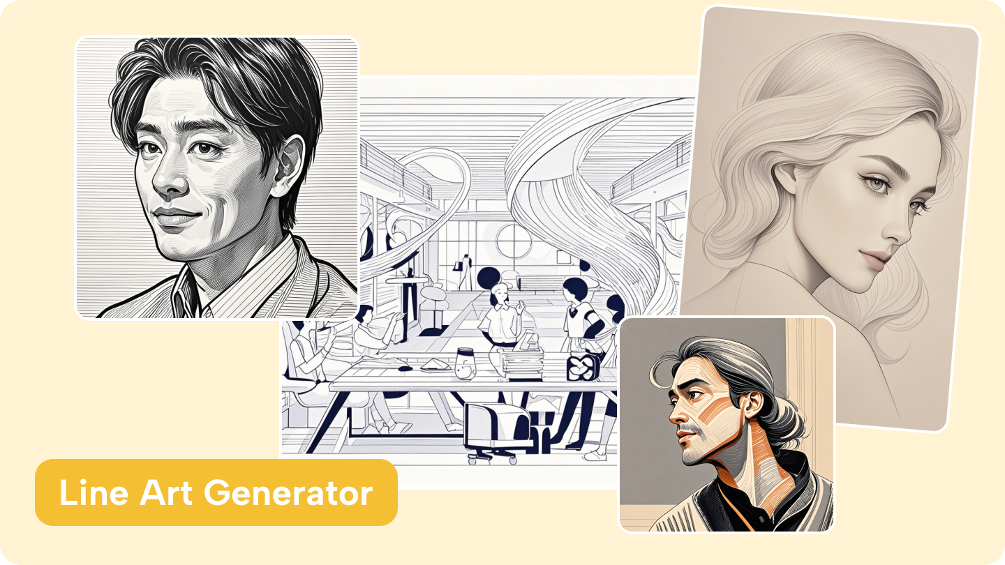 Generador de arte lineal