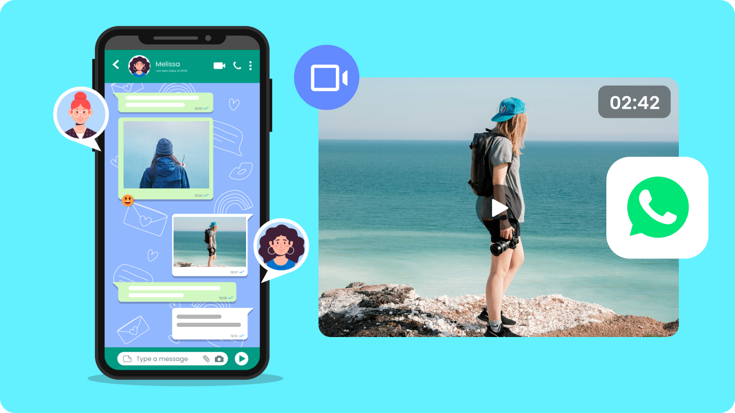 whatsapp 'ta video mesajı nasıl gönderilir