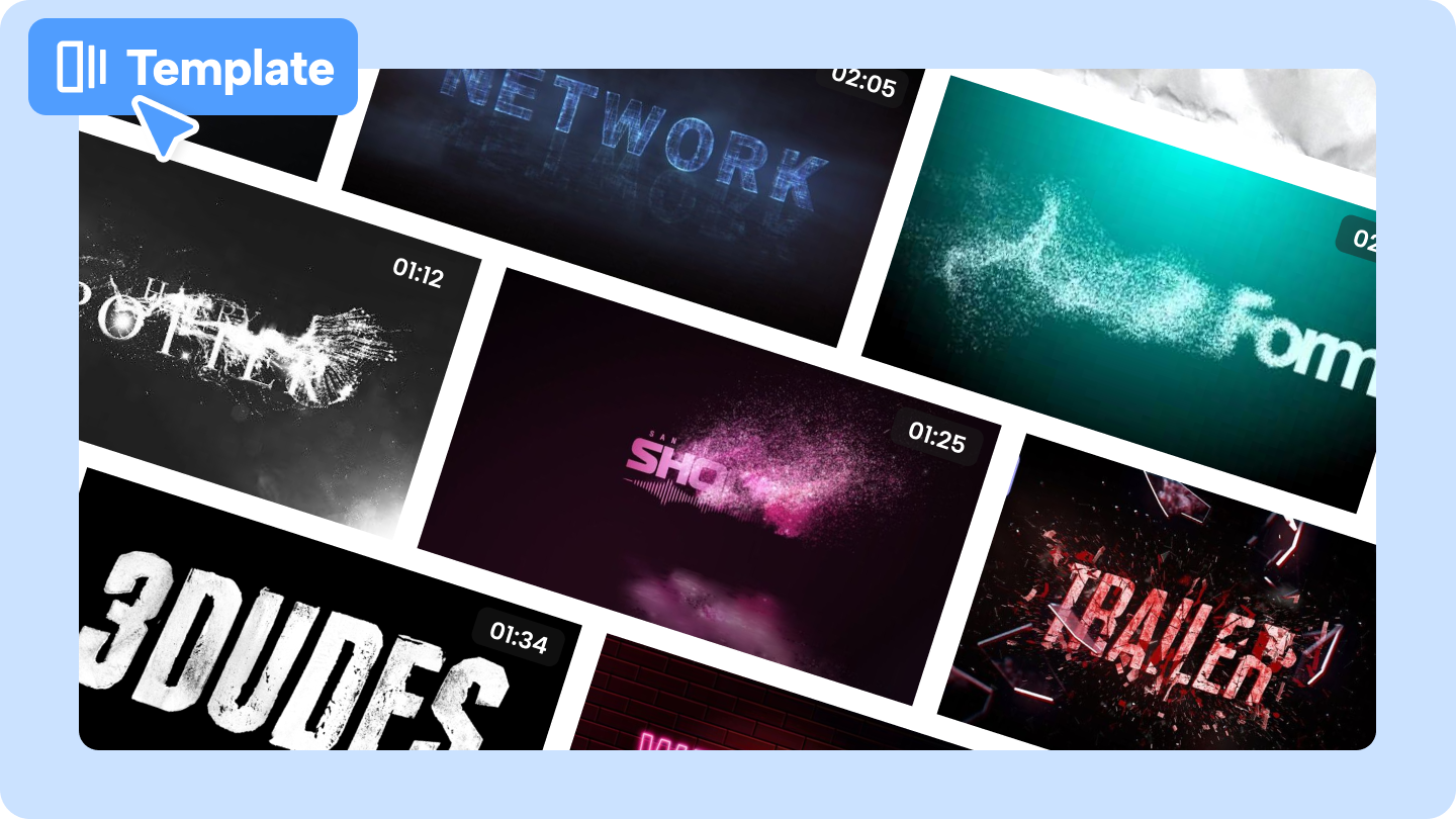 logo animation template