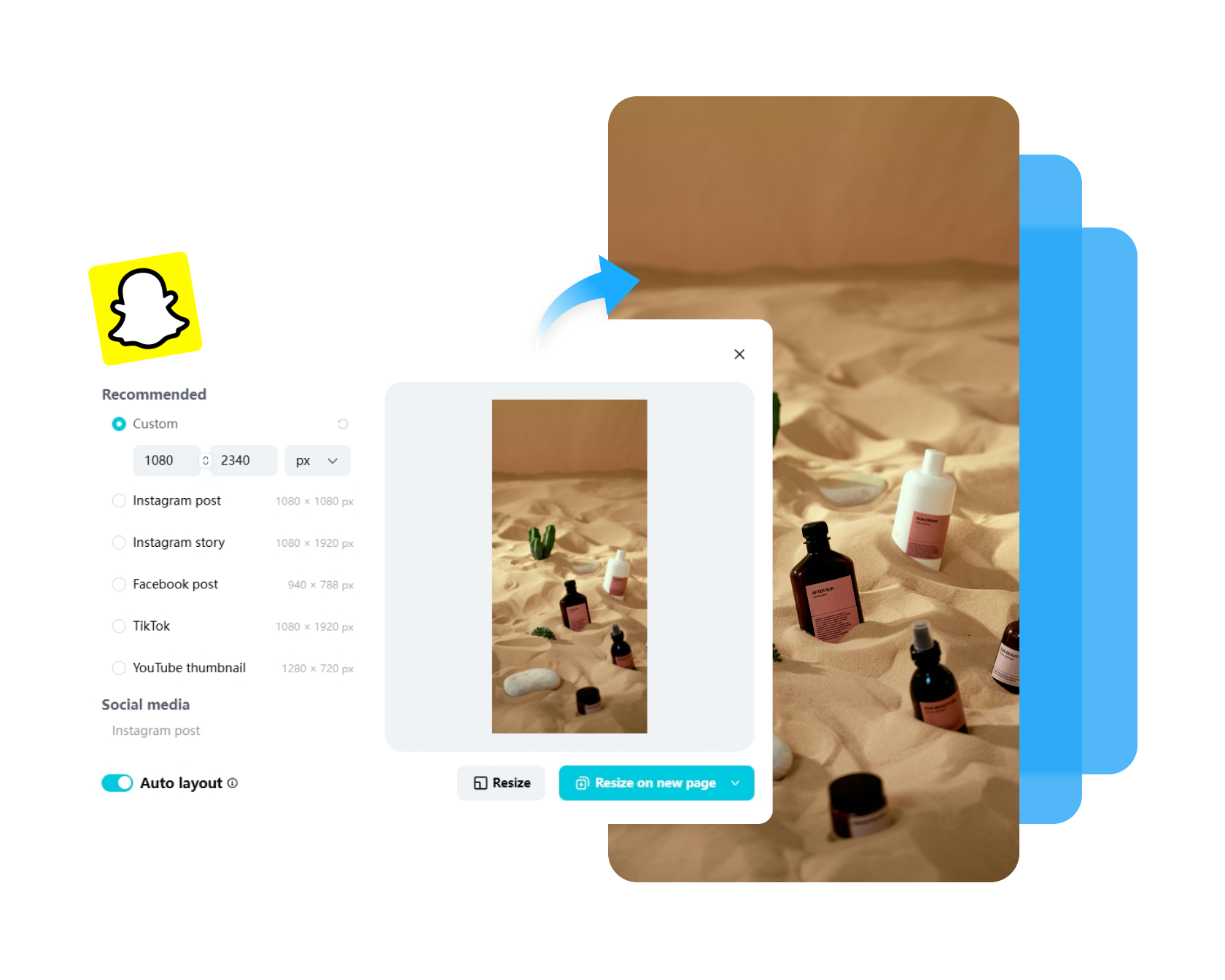 Bildstorleksändrare för Snapchat: Få perfekt storlek på snaps, annonser ...