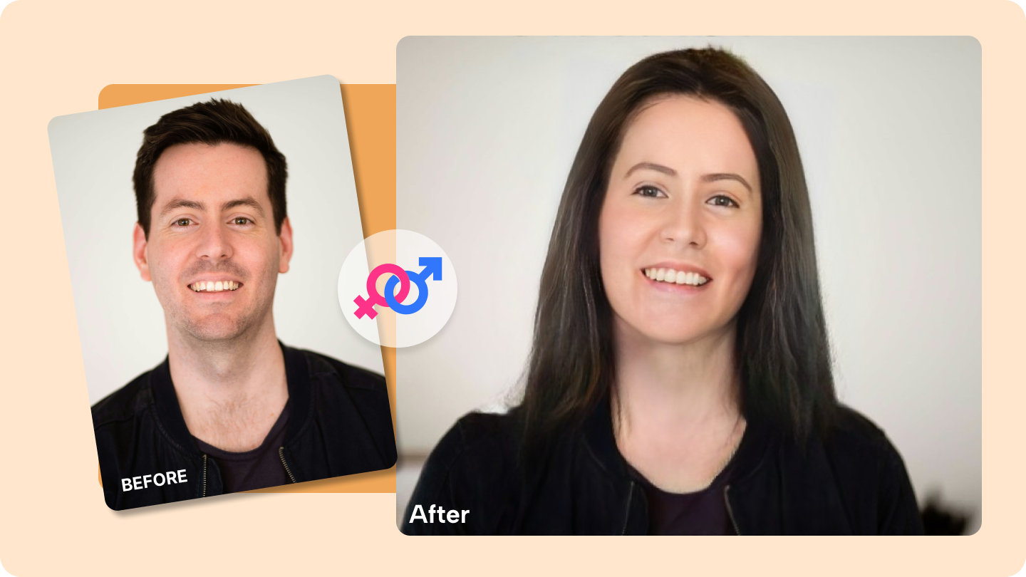Gender swap filter