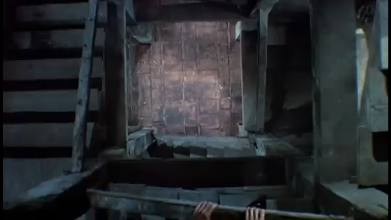 Dolly zoom technique used in the film Vertigo