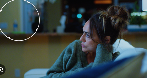 360 dolly shot circling a character in a dramatic scene