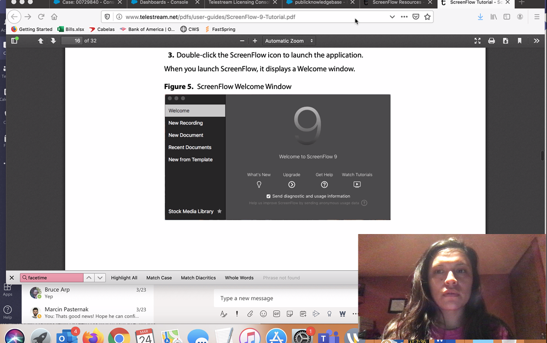 Interface of ScreenFlow - a reliable Camtasia alternative for Mac