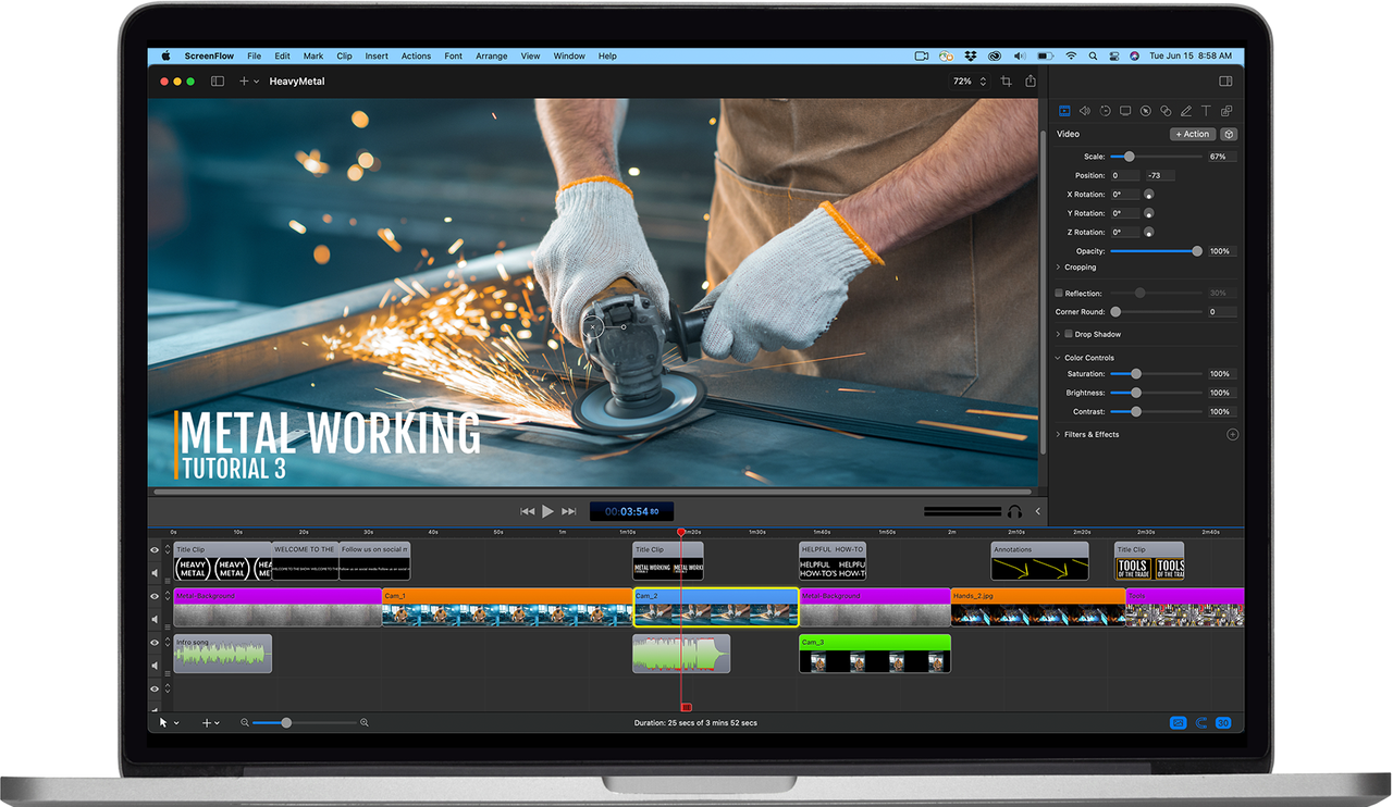 What is ScreenFlow for macOS