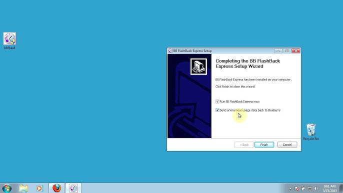 Installing FlashBack Express 5 software from official website
