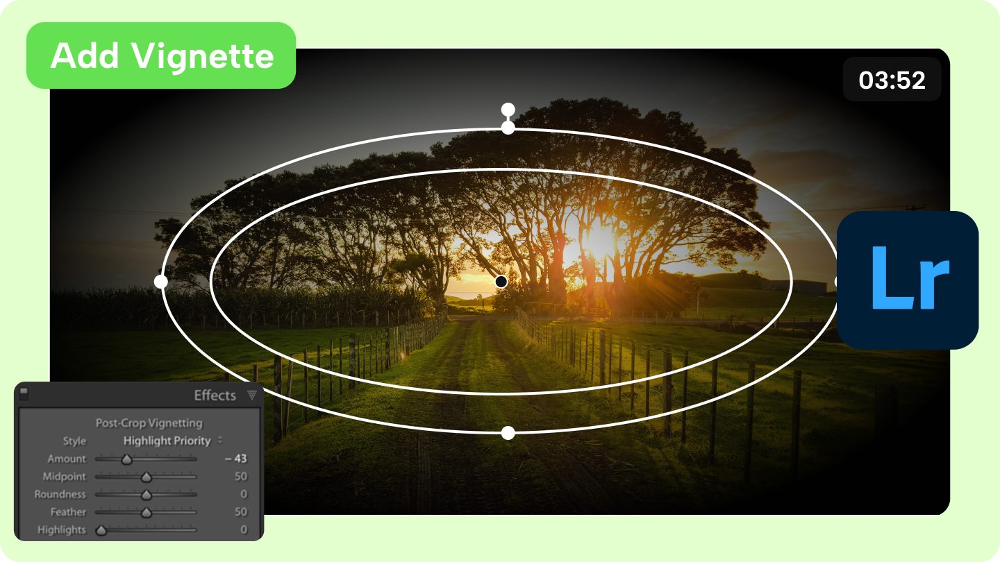 Vignette de Lightroom
