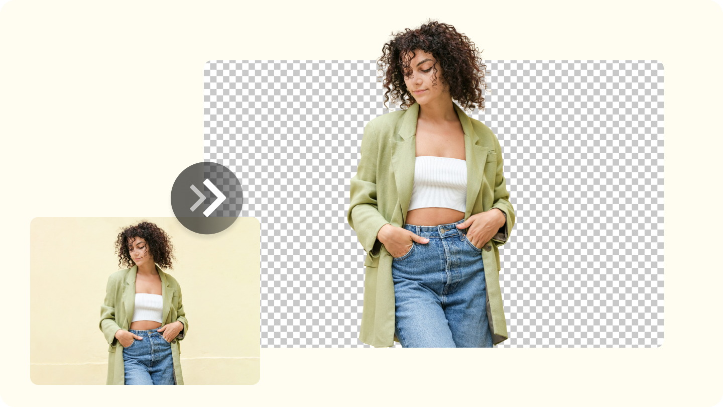 remove background color from image