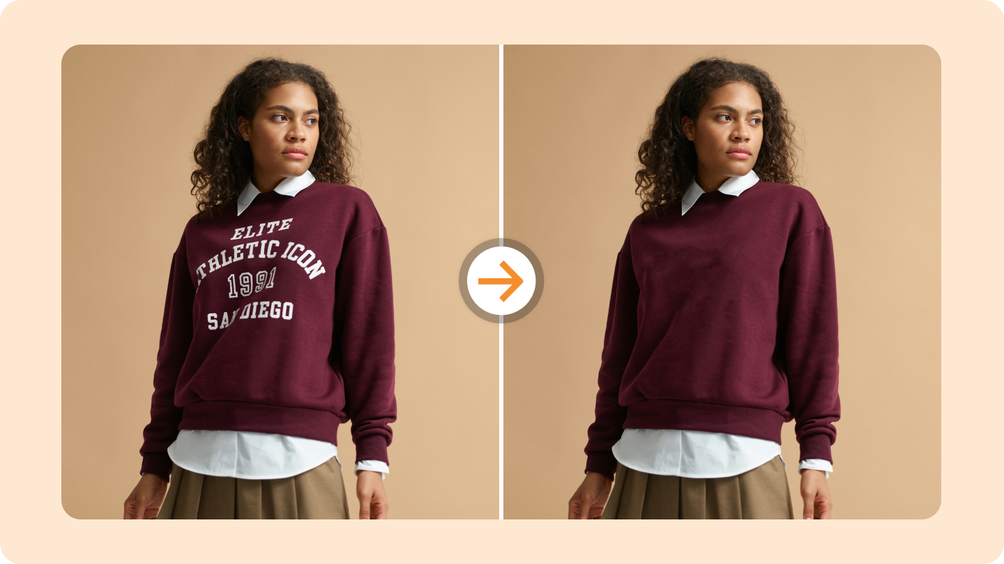 画像から文字を削除