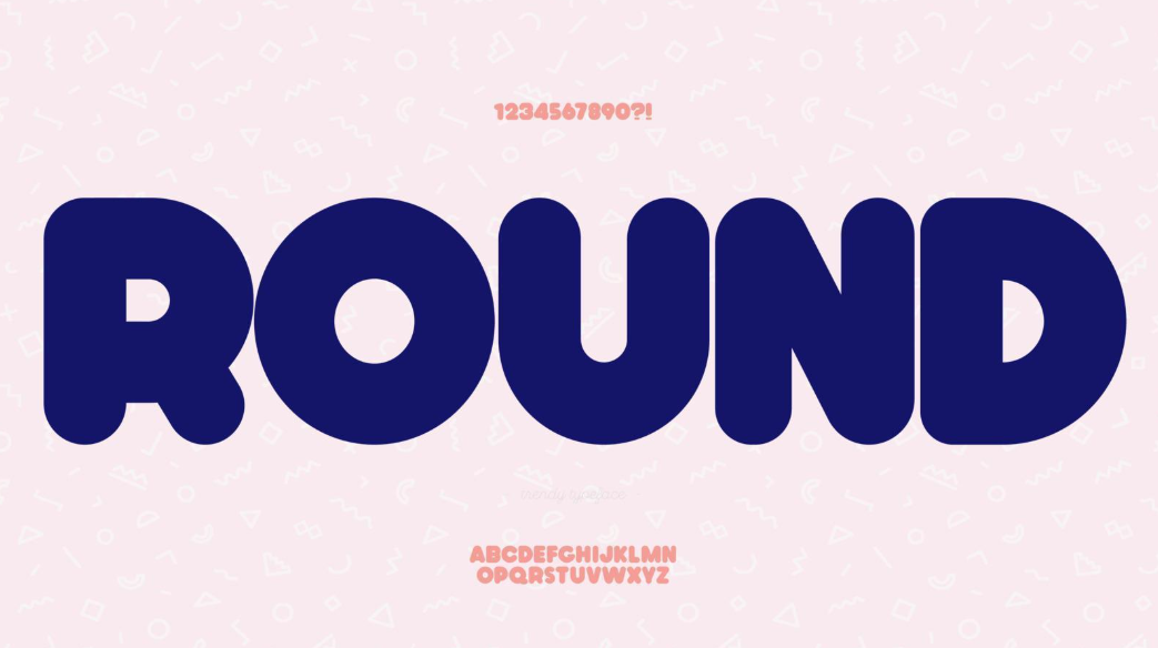 Rounded Bold Fonts