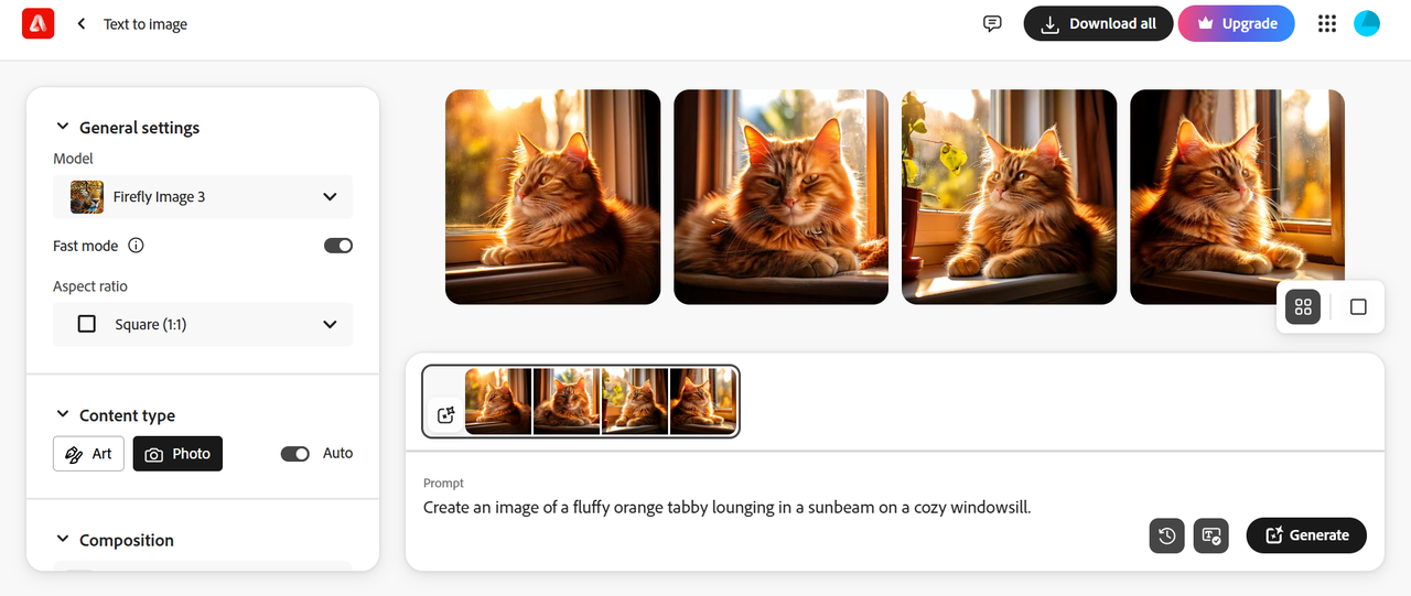 Adobe illustration generator