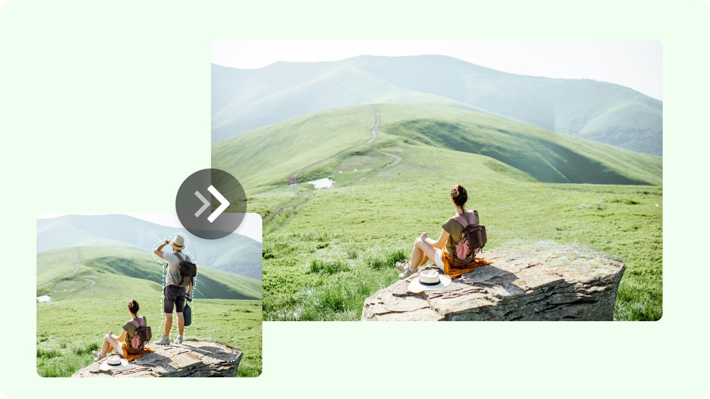 padamkan seseorang daripada foto