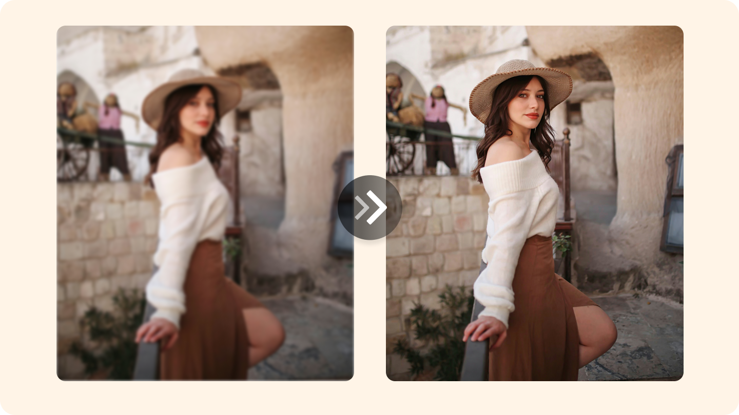 effacer une image floue