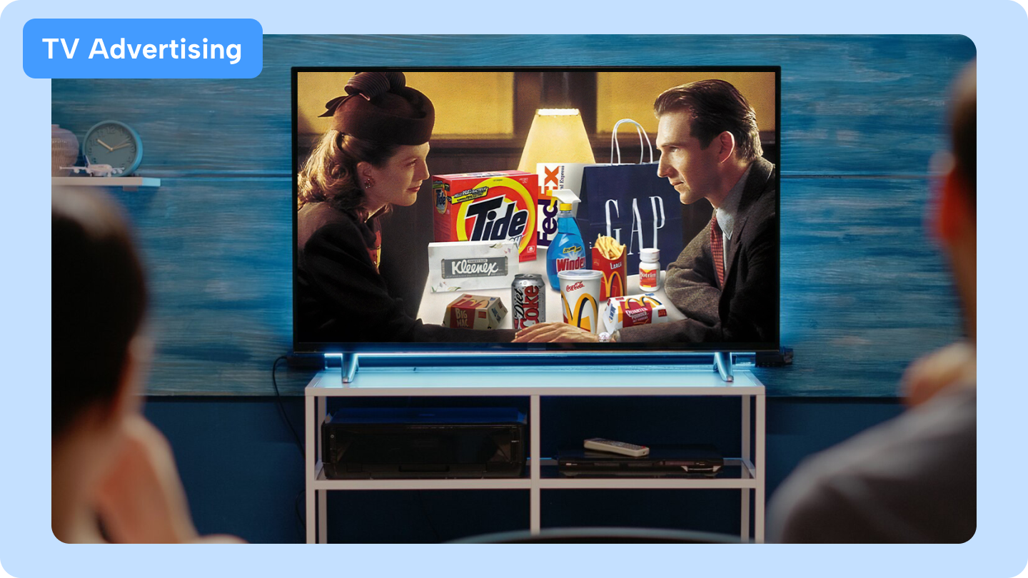 أمثلة الإعلان التلفزيوني