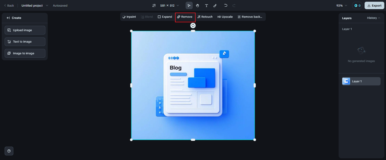 Use &quot;remove&quot; for clear palette 