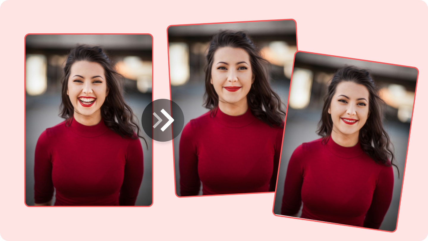 yüz ifadesini değiştir