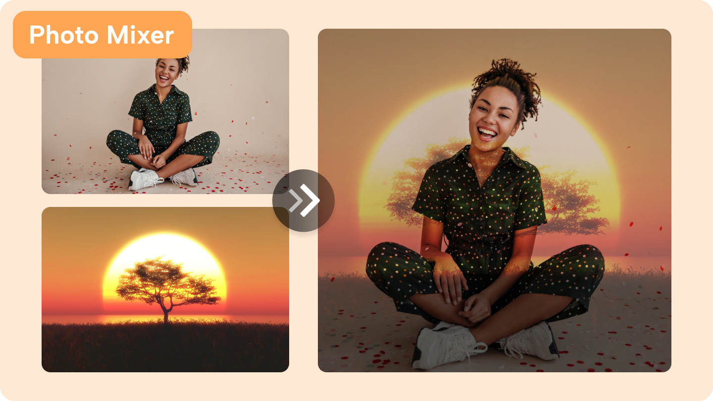 Misturador de fotos