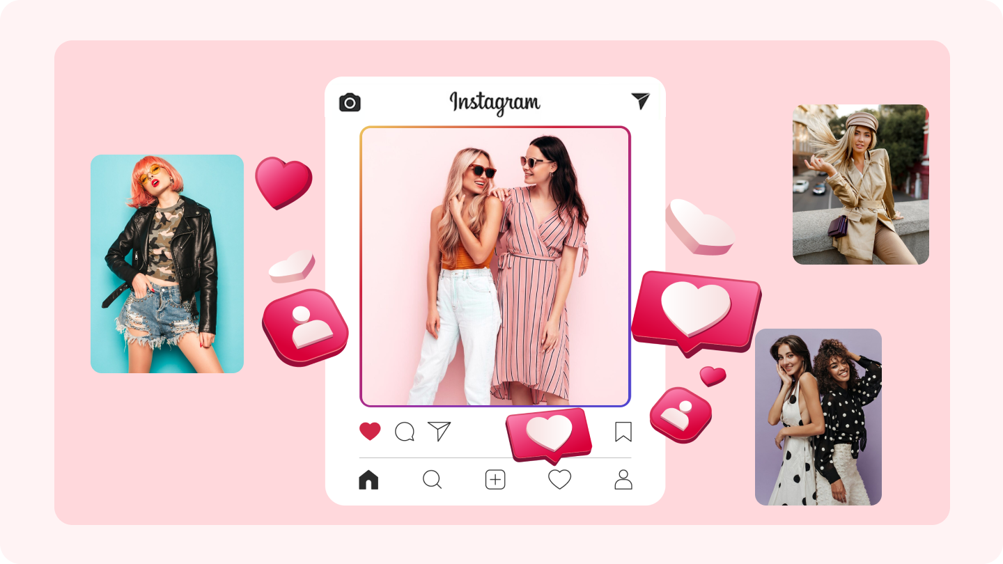 Suntingan gambar Instagram