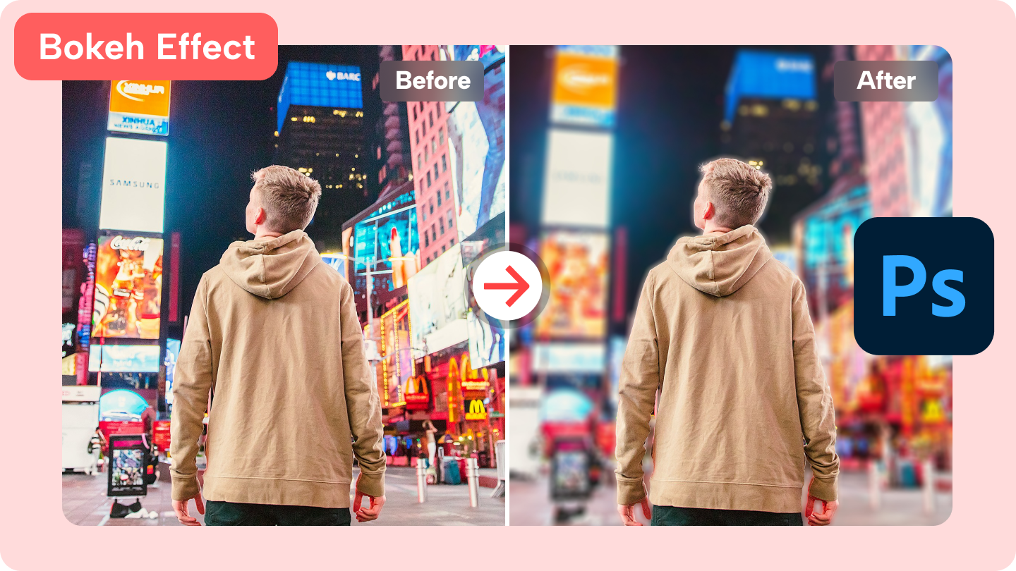 bokeh effect photoshop