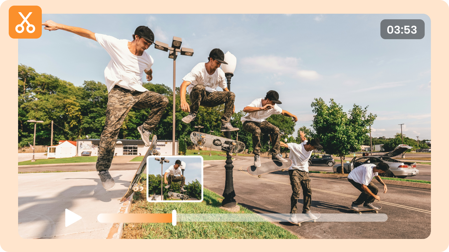 写真からタイムラプスを作成する 