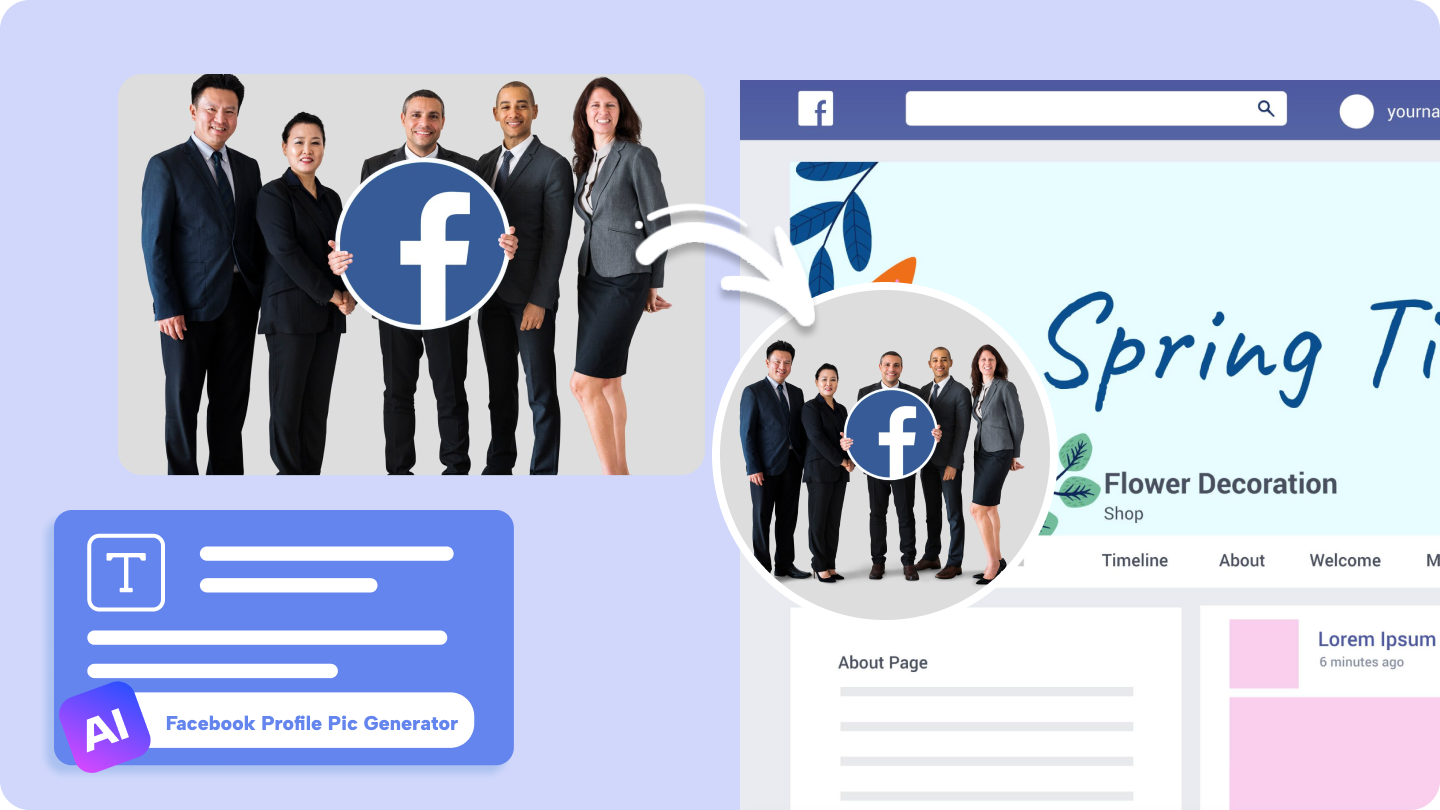 Producător de imagini de profil Facebook