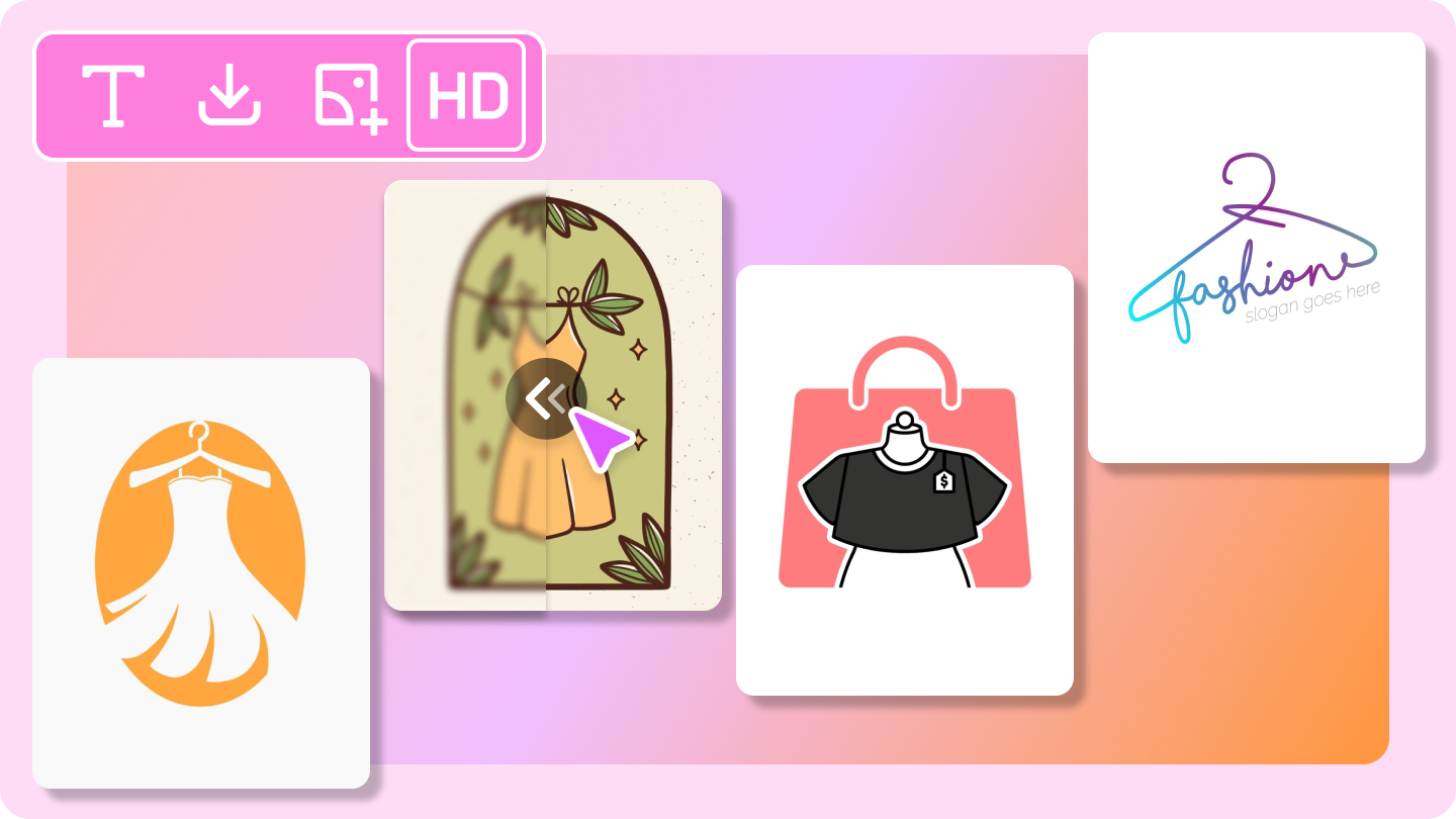 패션 로고 디자인