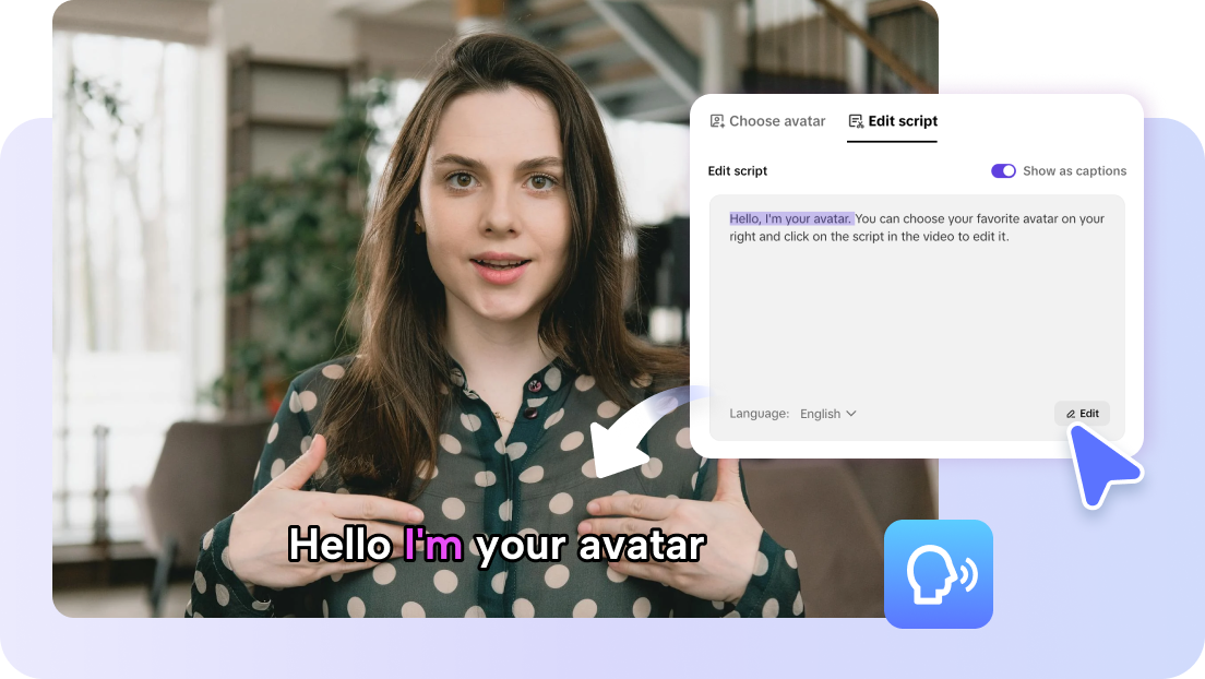 ข้อความพูดอัตโนมัติด้วยเสียง AI