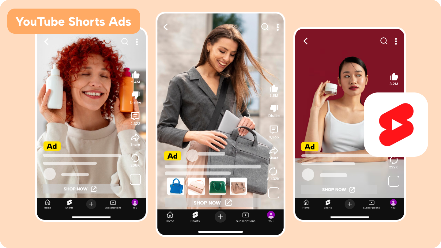 youtube rövidnadrág reklám