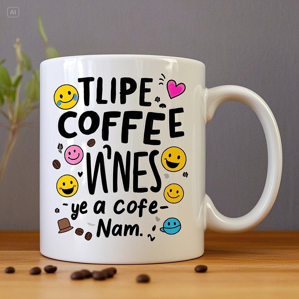 パーソナライズされた面白いマグカップ