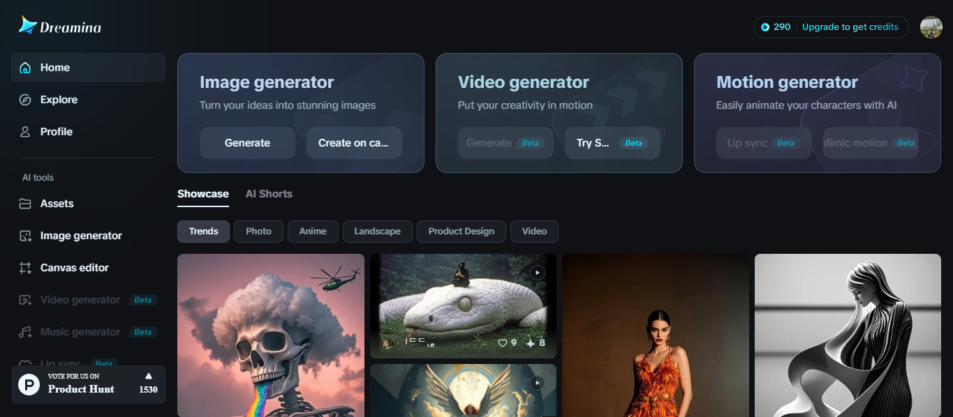 ผู้ผลิตแบนเนอร์ YouTube อะนิเมะที่ขับเคลื่อนด้วย AI ของ Dreamina