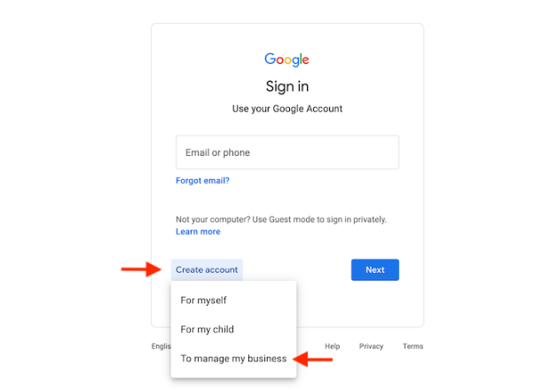 Nastavení účtu Google Ads