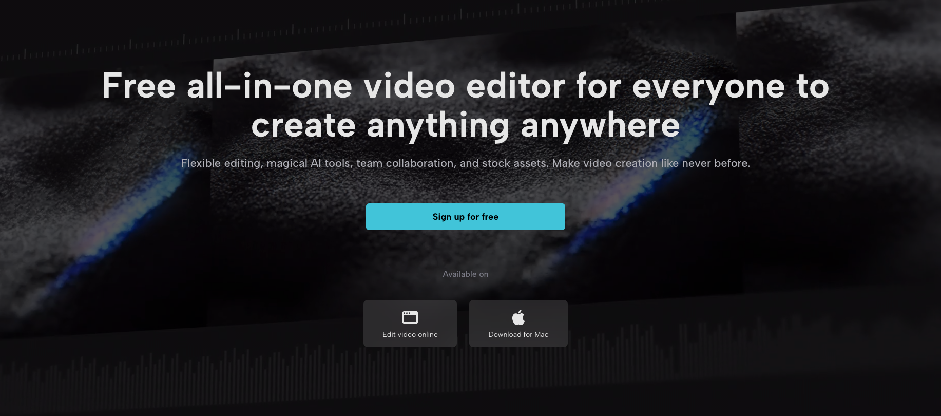 CapCut online video compression