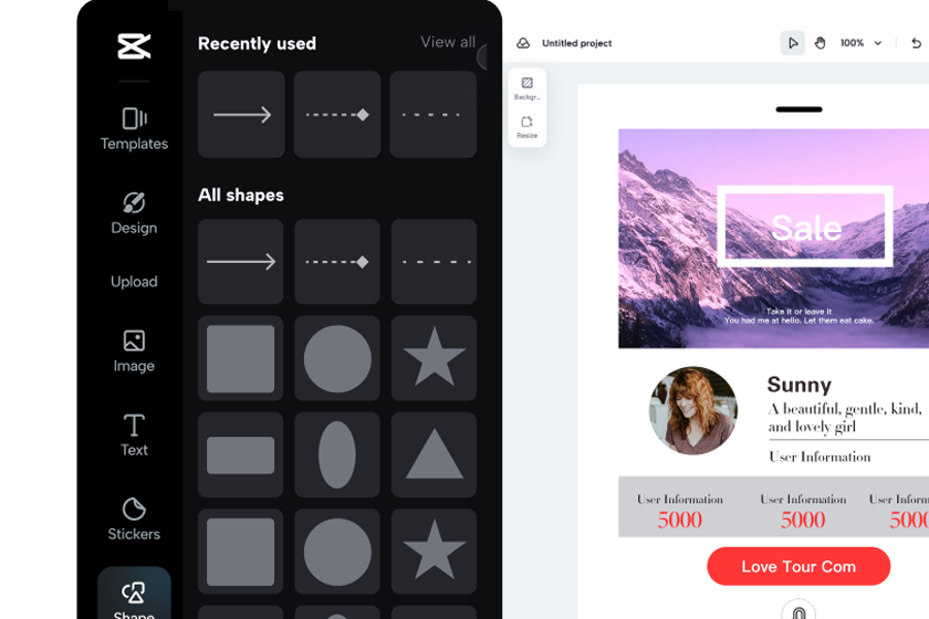 インタラクティブ性を追加（可能な場合）