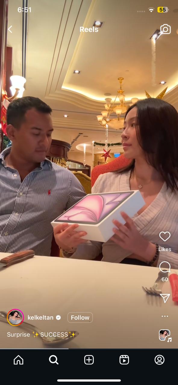 一個令人驚訝的轉折的Instagram卷軸