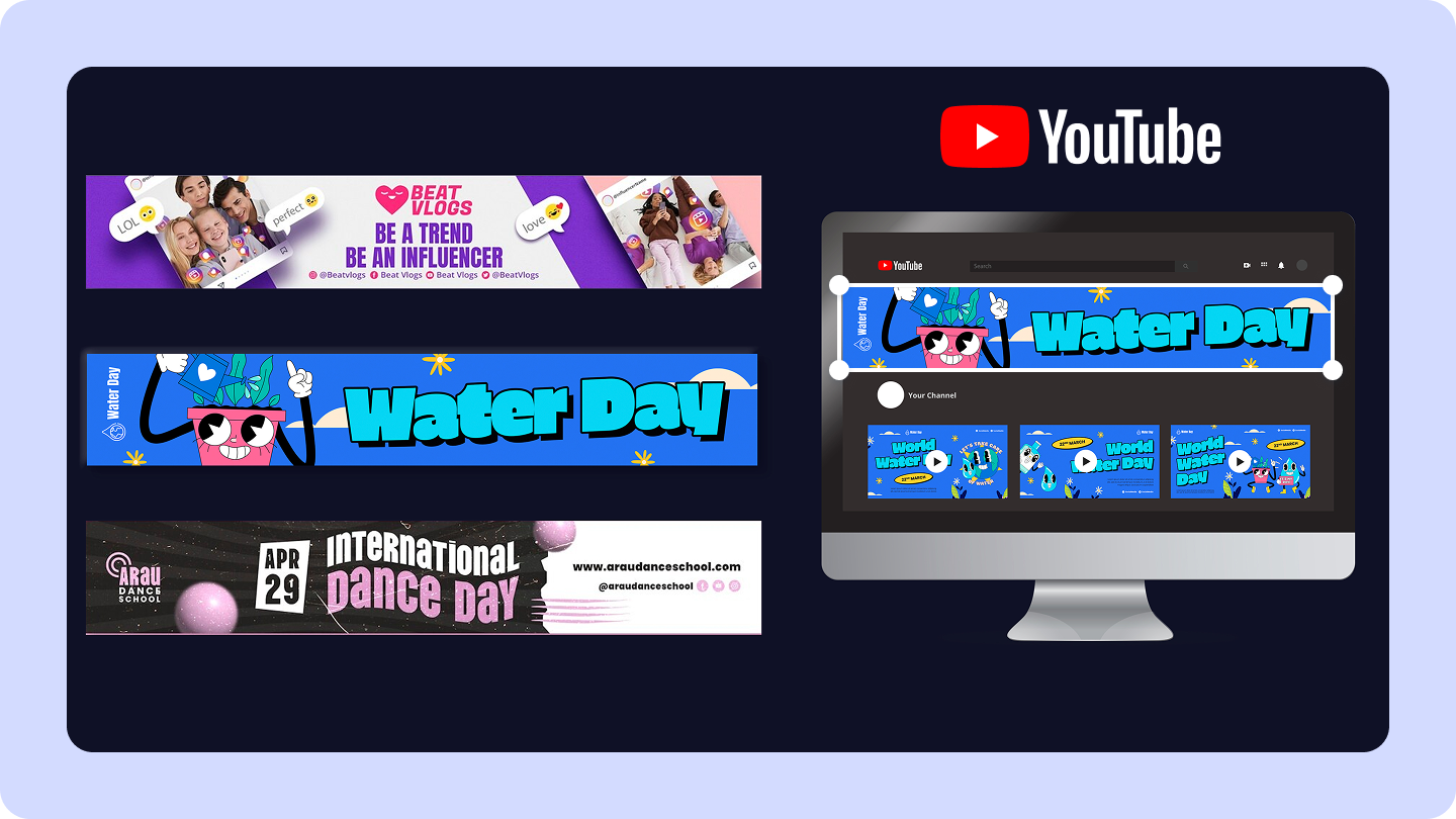 pencipta header youtube