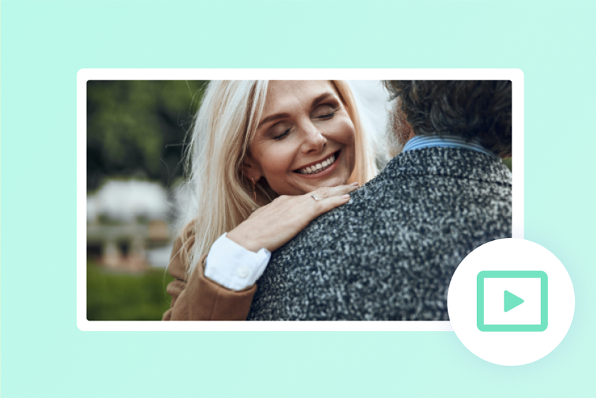 Gravação de vídeo todos os dias dos namorados