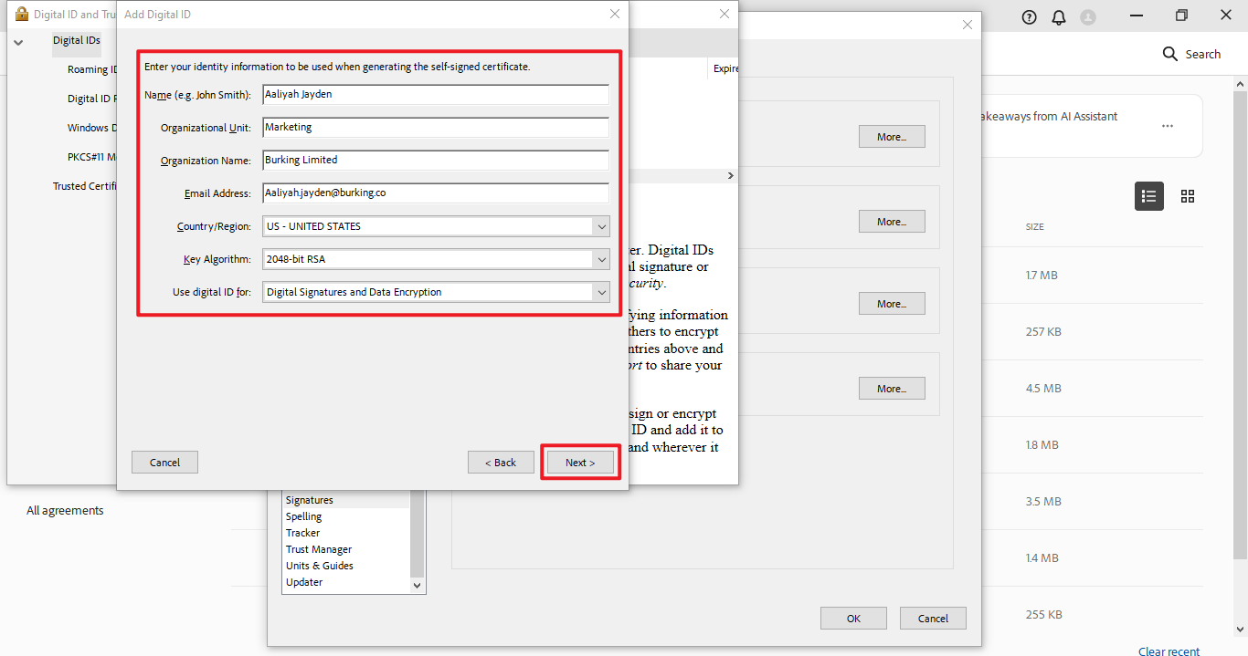 cara membuat tandatangan elektronik dalam adobe