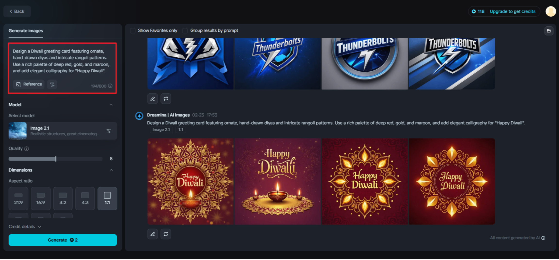 Biglietto d'auguri Diwali online