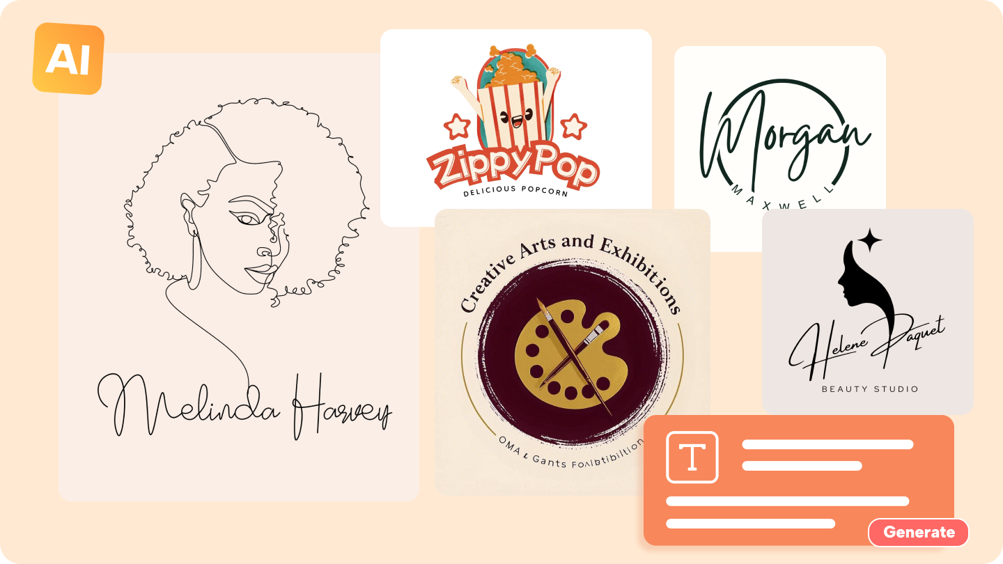 badge logotyp design