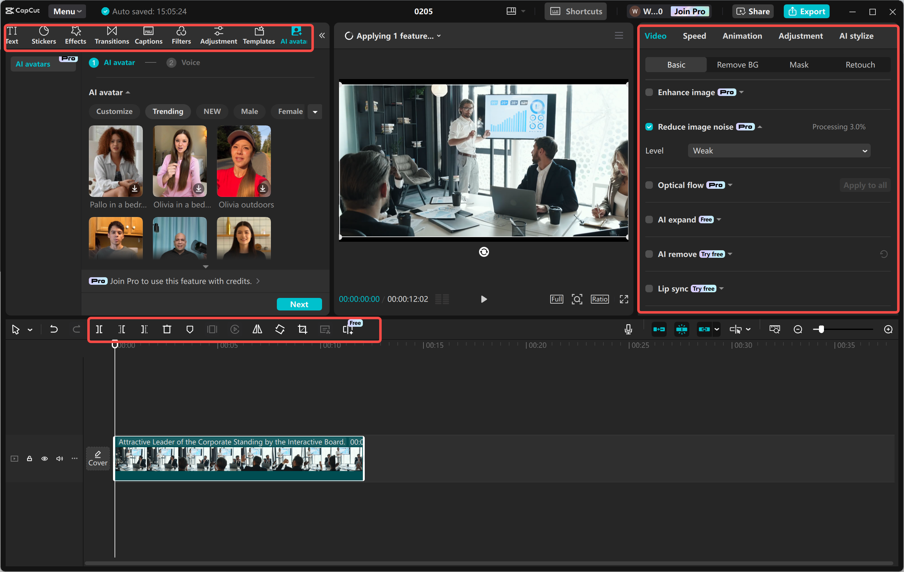 Personalizacja wideo za pomocą różnych narzędzi w CapCut edytorze wideo na pulpicie
